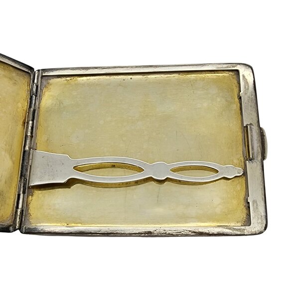 Tiffany & Co Sterling Silver Cigarette Case with Monogram #15043 - Picture 6 of 9